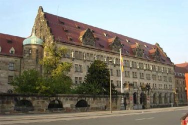 Nemecko - Norimberg - Justičný palác - tu prebiehal proces s vojnovými zločincami po druhej svetovej vojne