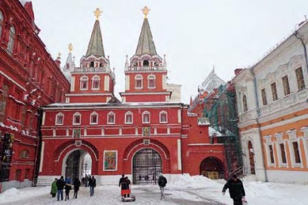Rusko - Moskva - Voskresenská brána Rusko - Moskva - Voskresenská brána