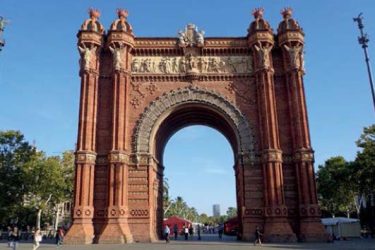 Katalánsko - Barcelona - Víťazný oblúk