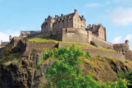 Škótsko - Edinburgh - hrad Škótsko - Edinburgh - hrad