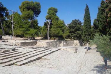 Grécko - ostrov Kréta - Knossos - najstaršie európske divadlo