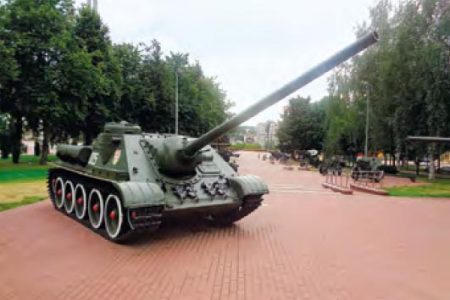 Vitebsk (Bielorusko) - SU-100 Vitebsk (Bielorusko) - SU-100