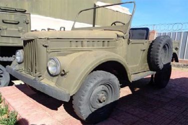 Múzeum kozmonautiky Bajkonur - GAZ 69