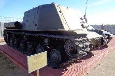 Múzeum kozmonautiky Bajkonur - Pohyblivý veliteľský tank